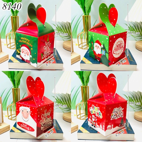 Hộp đựng quà Noel tim TP
