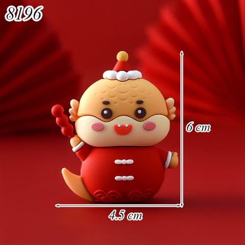 SLC-Silicon nhựa đặc rắn áo đỏ cầm kẹo TQ