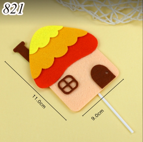 SC - set cắm vải ngôi nhà vàng