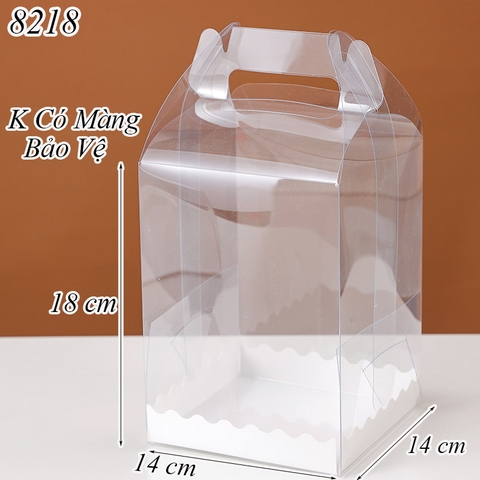 Hộp quai xách 14*14*18 HD ( K Có Màng Bảo Vệ Tấm Meka )