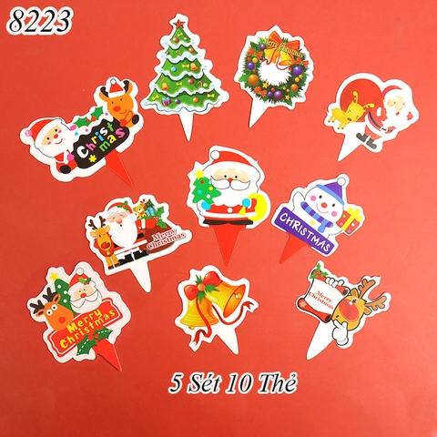 SCG- 5 set thẻ 10 hình Noel
