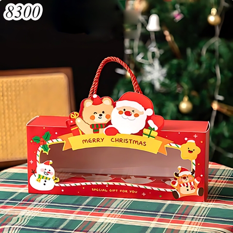 Hộp noel cupcakes 4 bánh TQ