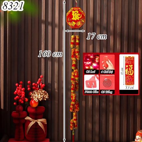 Tết-Tràng pháo Việt 803 - 2 có tiếng TP 17*160cm