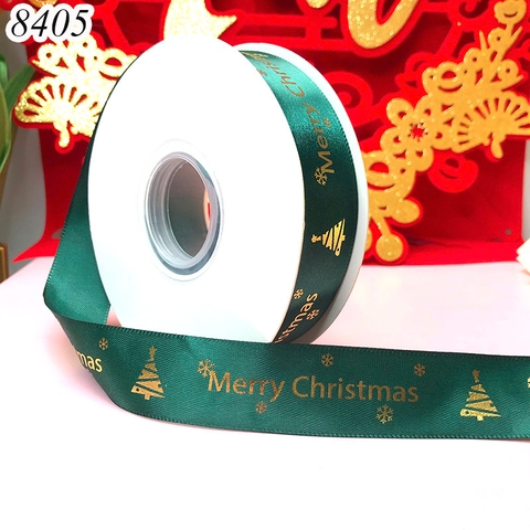 Cuộn 40m Ruybang noel Xanh Lá 2.5cm M1