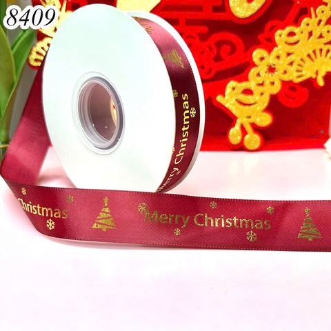 Cuộn 40m Ruybang noel Đỏ Đô 2.5cm M2