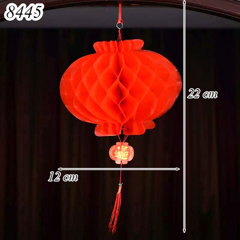 1 Đèn lồng đỏ size 11Cm