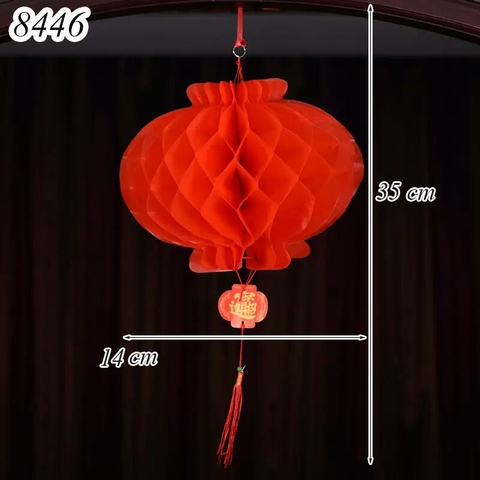 1 Đèn lồng đỏ size 15Cm