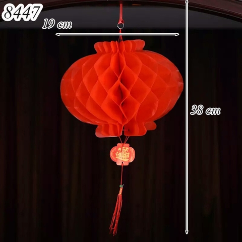 1 Đèn lồng đỏ Size 20Cm