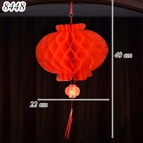 1 Đèn lồng đỏ size 25Cm