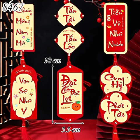 Set 6 dây treo tết M6