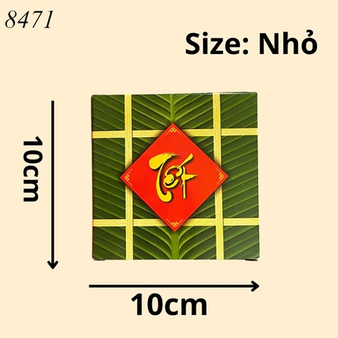 Mô hình bánh trưng size nhỏ