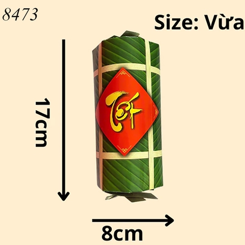 Mô hình bánh tét size vừa