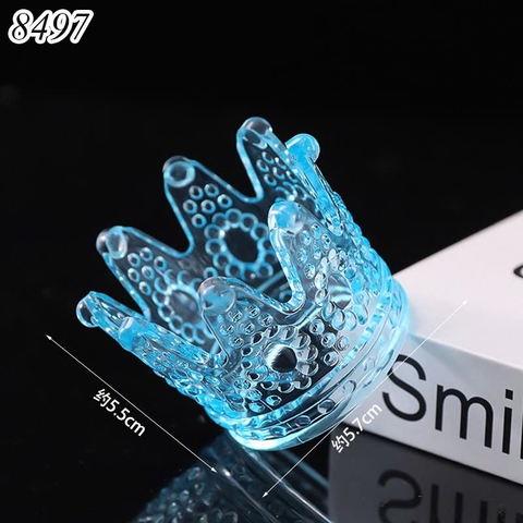 VM-Vương miện nhựa xanh dương size nhỏ