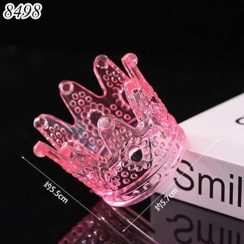 VM-Vương miện nhựa hồng size nhỏ