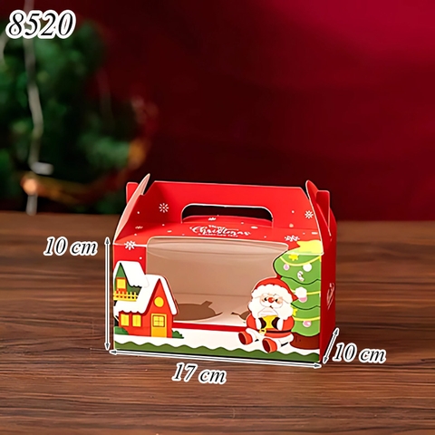 Hộp noel cupcake 2 bánh