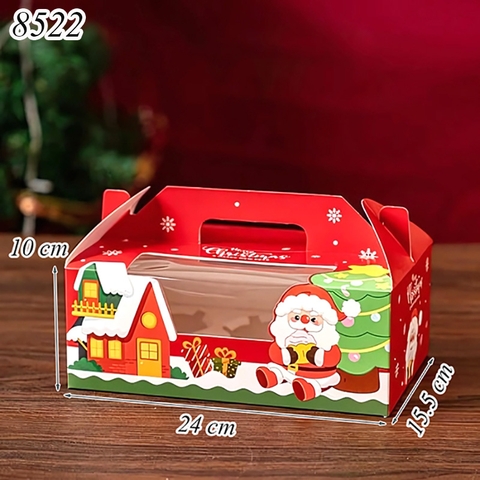 Hộp noel cupcake 6 bánh
