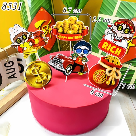 SCG-Set cắm tiền vàng 6 HD