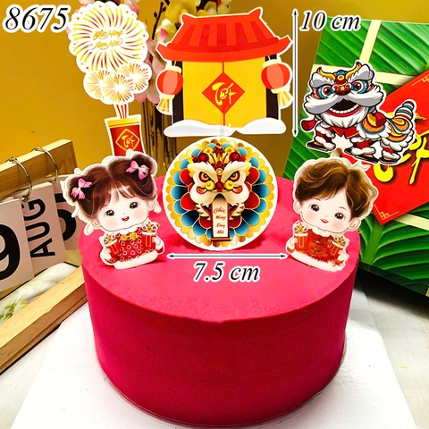 SCG-Set cắm tết kỳ lân TP