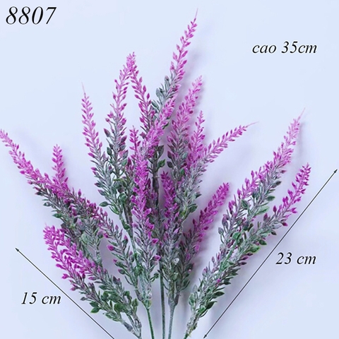 Cành hoa oải hương hồng sen TQ