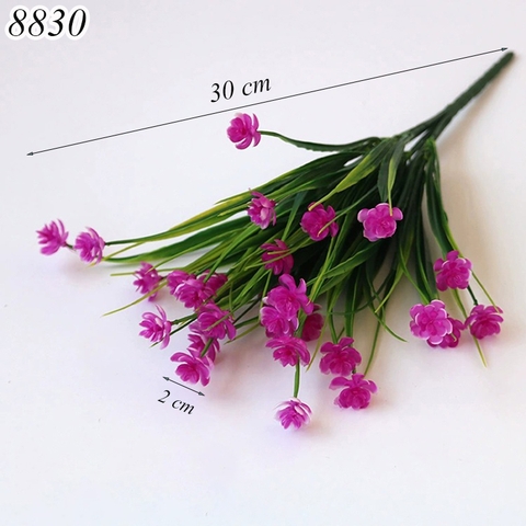 Cành hoa thủy tiên hồng sen TQ
