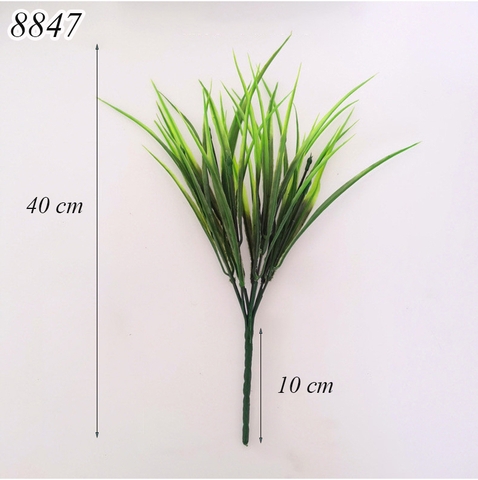 Cành cỏ xanh lá size to TQ
