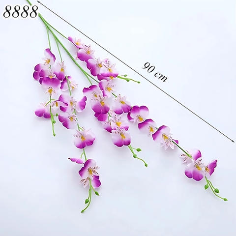 Cành hoa phong tím trắng TQ