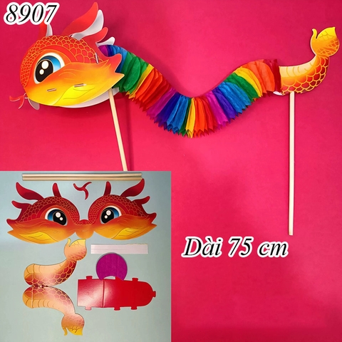 Giấy gấp hình rắn nhiều màu TQ