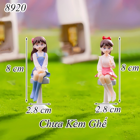 Tượng Cặp Đôi Cô Gái Mở Mắt TQ