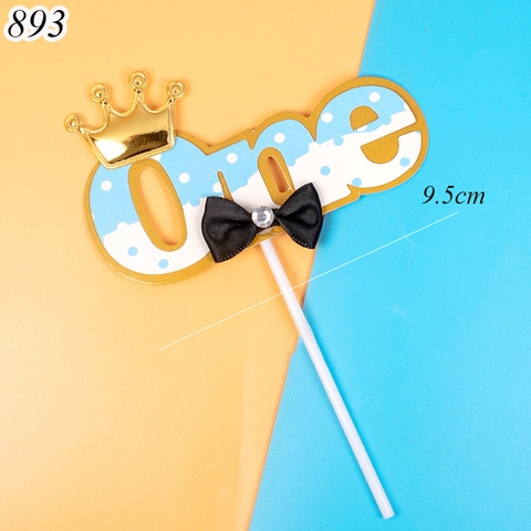 SCG - Que cắm chữ ONE xanh
