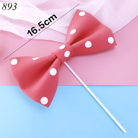 SCG - que cắm nơ đỏ bản to