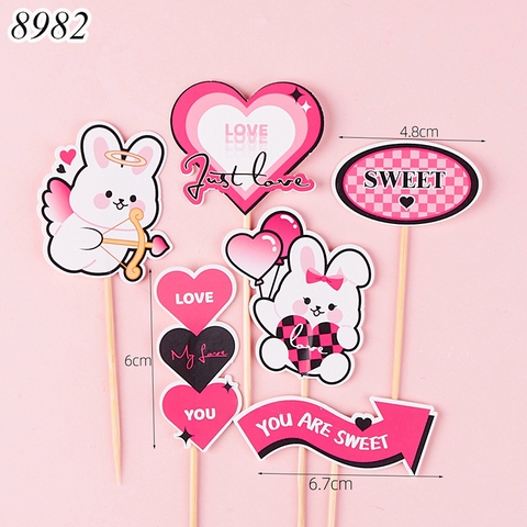 SCG-Túi 10 set thỏ love TQ
