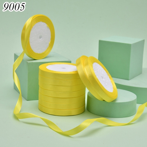 Cuộn 22m Ruybang trơn khổ 1cm Vàng