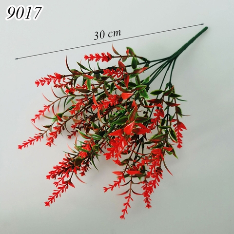 Cành oải hương 7 nhánh đỏ tươi TQ