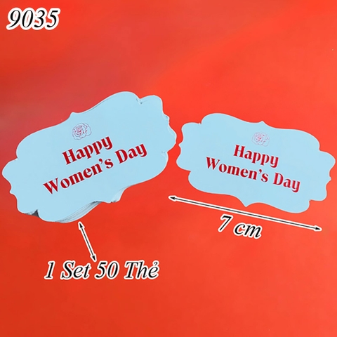 Túi 50 thẻ Happy Women Day