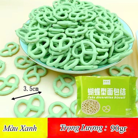 Bánh quy vòng xanh TQ (90g)