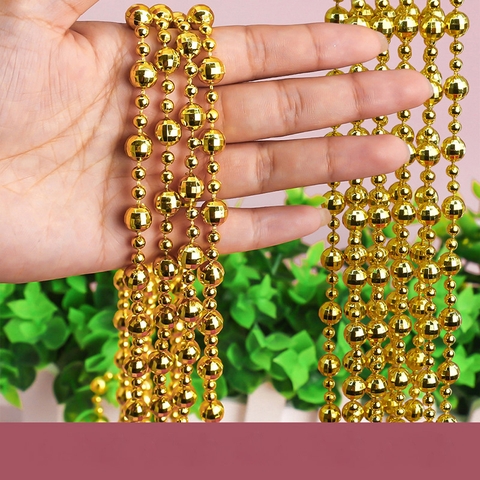 1kg Chuỗi ngọc trai mix size Vàng