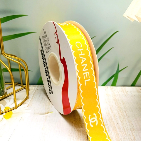 Cuộn 45m Ruybang Chanel kẻ sóng vàng