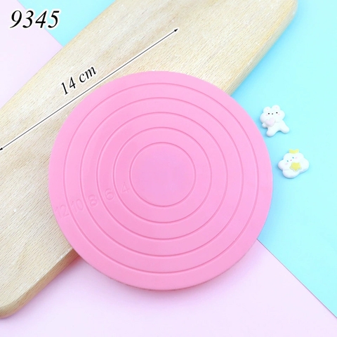 Bàn xoay nhựa mini 14cm