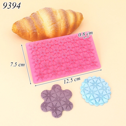 Khuôn ấn nhựa họa tiết ngôi sao 4 cánh TQ