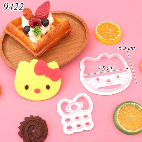 Khuôn ấn bánh hình mèo kitty TQ