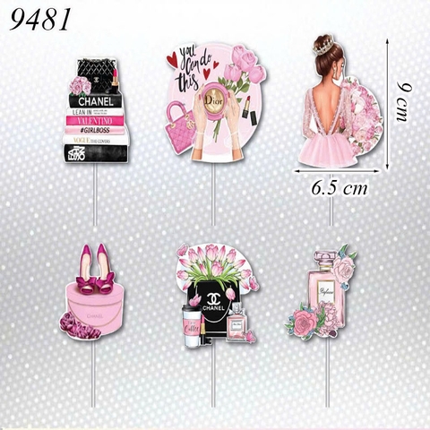 SCG - Set Cắm HPBD Cô Gái Hồng DIOR MT