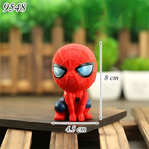 Tượng Nhện Nhí Chống 2 Tay Nhựa Đặc TQ