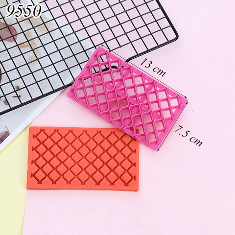 Khuôn ấn nhựa họa tiết hình nơ TQ