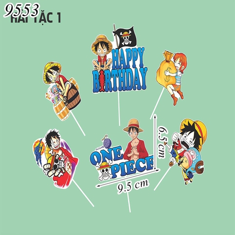 SCG - Set Cắm HPBD Hải Tặc ONE PIECE 1 HD