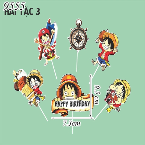 SCG - Set Cắm HPBD Hải Tặc ONE PIECE 3 HD