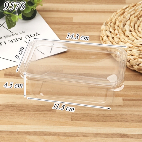 Hộp nhựa trong suốt chữ nhật nhỏ W2532 TQ