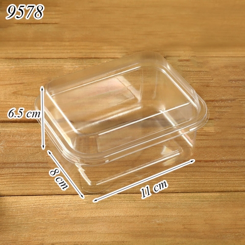 Hộp nhựa trong suốt chữ nhật W200 TQ