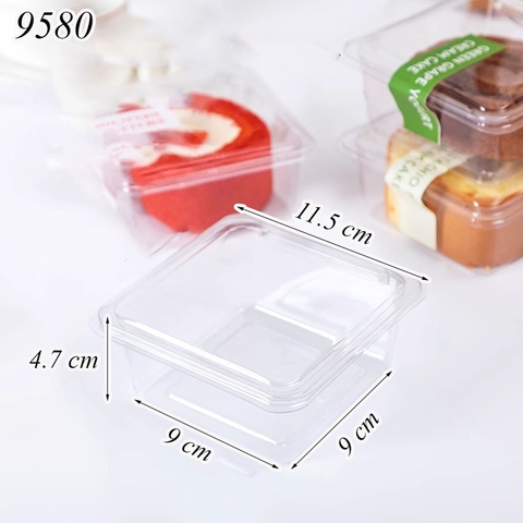 Hộp nhựa vuông trong suốt W01 TQ