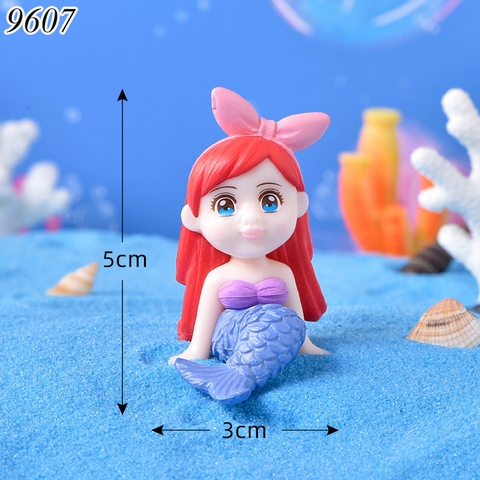 Tượng nàng tiên cá tóc đỏ TQ
