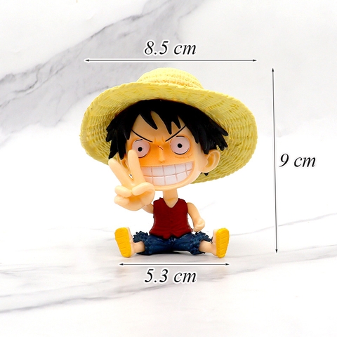 Tượng mô hình Luffy nhựa đặc TQ